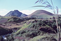 Hilly landscape of Itasy