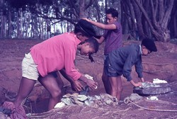 Scouts doing laundry: Ambositra