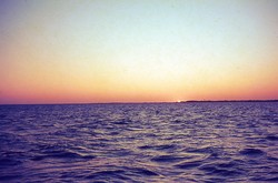 Sunset across the Mozambique Channel: Tulear