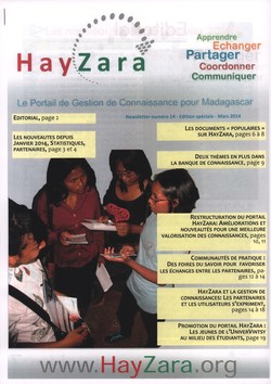 HayZara: Newsletter numéro 14 – Édition spéciale – Mars 2014