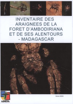 Inventaire des araignées de la forêt d'Ambodiriana et de ses alentours – Madagascar: Inventory of spiders from Ambodiriana Forest and its surroundings – Madagascar