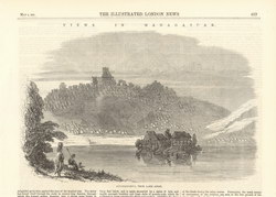 Views in Madagascar: Antananarivo from Lake Anosi: The Illustrated London News, May 2, 1863