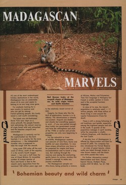 Madagascan Marvels