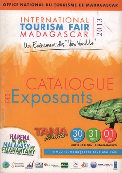 International Tourism Fair Madagascar 2013: Catalogue des Exposants