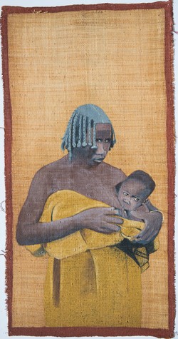 Woman Breastfeeding a Child