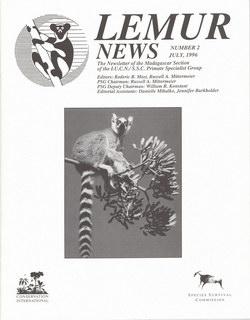 Lemur News: The Newsletter of the Madagascar Section of the IUCN/SSC Primate Specialist Group: Number 2: July 1996