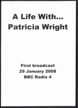 A Life With... Patricia Wright