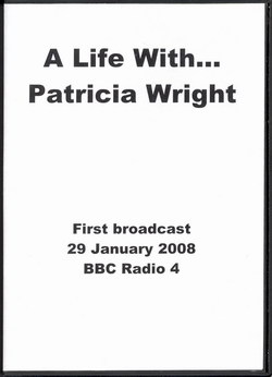 A Life With... Patricia Wright