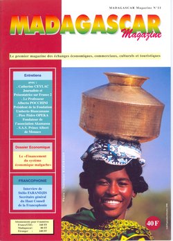Madagascar Magazine: No. 11: Août/Septembre/Octobre 1998