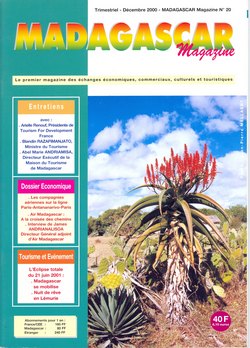 Madagascar Magazine: No. 20: Décembre 2000