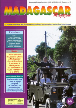 Madagascar Magazine: No. 39: Septembre/Octobre/Novembre 2005