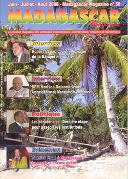 Madagascar Magazine: No. 50: Juin-Juillet-Août 2008