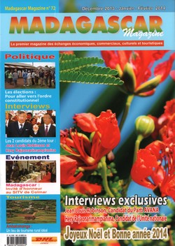 Madagascar Magazine: No. 72: Décembre 2013-Janvier-Février 2014