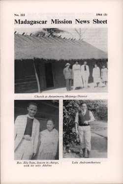 Madagascar Mission News Sheet: No. 222: 1964 (1)