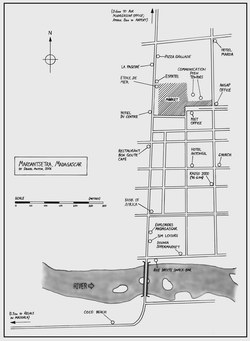 Maroantsetra, Madagascar: Town Plan