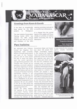 Monthly from Madagascar: Madagascar Fauna Group: September 2006: Volume 3, Issue 6