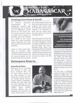 Monthly from Madagascar: Madagascar Fauna Group: December 2006: Volume 3, Issue 8