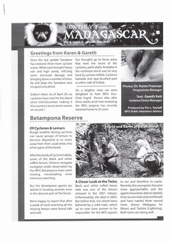 Monthly from Madagascar: Madagascar Fauna Group: May 2007: Volume 4, Issue 2