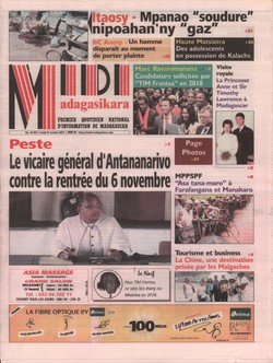 Midi Madagasikara: No 10391; Lundi 23 octobre 2017