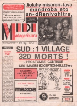 Midi Madagasikara: No. 2674 (jeudi 04 juin 1992)