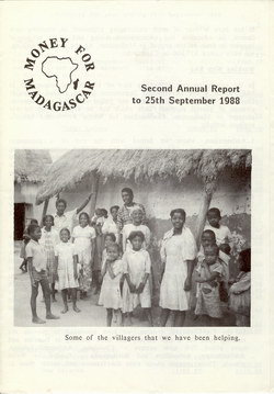 Second Annual Report to 25th September 1988: Money for Madagascar