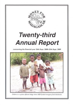Twenty-third Annual Report: Money for Madagascar
