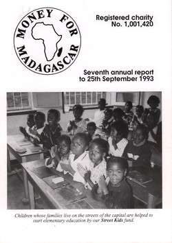 Seventh Annual Report to 25th September 1993: Money for Madagascar