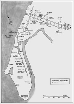 Morondava, Madagascar: Town Plan