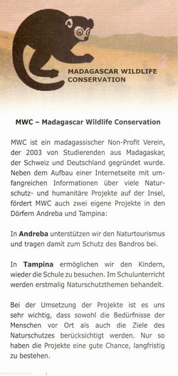 Madagascar Wildlife Conservation