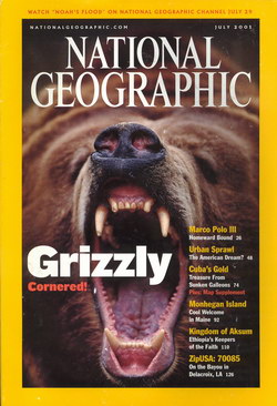 National Geographic Magazine: Vol. 200, No. 1, July 2001