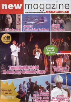 New Magazine Madagascar: No. 140 (avril 2006)