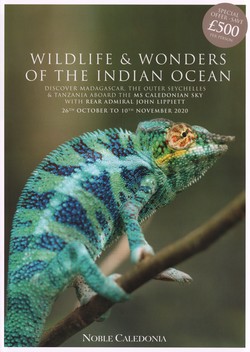 Wildlife & Wonders of the Indian Ocean: Discover Madagascar, the outer Seychelles & Tanzania aboard the MS Caledonian Sky with Read Admiral John Lippiett: 26th October to 10th November 2020