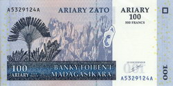 Ariary Zato (500 Francs): Banky Foiben'i Madagasikara
