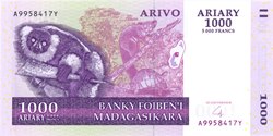 Arivo Ariary (5000 Francs): Banky Foiben'i Madagasikara
