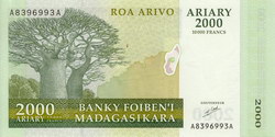 Roa Arivo Ariary (10000 Francs): Banky Foiben'i Madagasikara