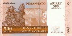 Diman-Jato Ariary (2500 Francs): Banky Foiben'i Madagasikara