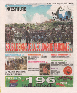 Les Nouvelles: No 4510; Lundi 21 janvier 2019