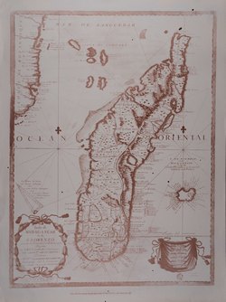 Isola di Madagascar o di S. Lorenzo: Reproduction map