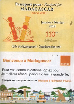 Passeport pour Madagascar / Passport for Madagascar: No 110: Janvier/Février 2019