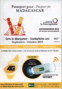 Passeport pour Madagascar: No. 90 Septembre-Octobre 2015