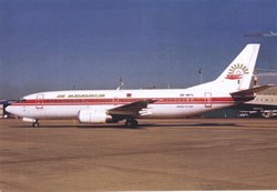 Air Madagascar Boeing 737-300, 5R-MFH: O. R. Tambo International Airport, Johannesburg, South Africa