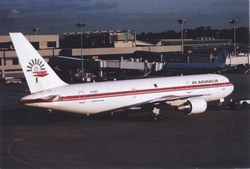 Air Madagascar Boeing 767-300, 5R-MFD: Changi Airport, Singapore