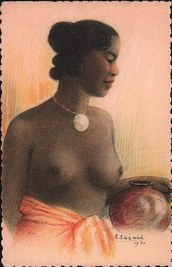 2. Madagascar - Femme malgache: Exposition Coloniale Internationale de Paris 1931