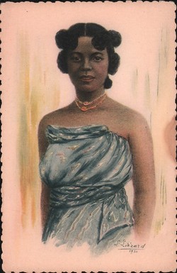 3. Madagascar - Femme malgache: Exposition Coloniale Internationale de Paris 1931
