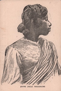 Jeune fille Malgache