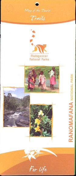 Ranomafana National Park: Map of the Tourist Trails