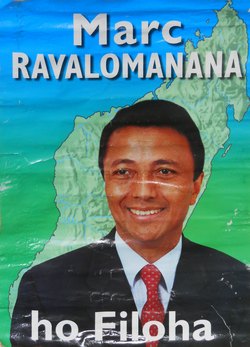 Marc Ravalomanana: ho Filoha: Poster