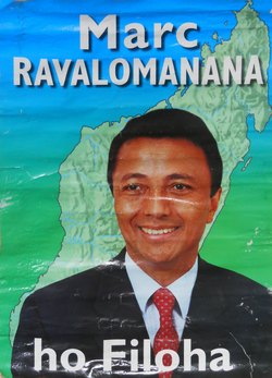 Marc Ravalomanana: ho Filoha: Poster