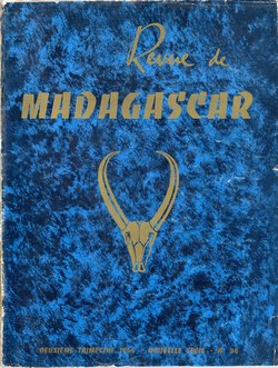 Revue de Madagascar: Nouvelle Série: No 34: Deuxième Trimestre 1966