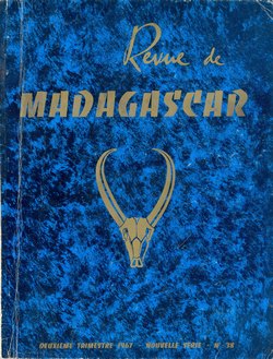 Revue de Madagascar: Nouvelle Série: No 38: Deuxième Trimestre 1967